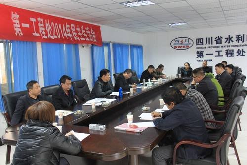 代勇、王裕明參加一處2014年度領導班子民主生活會 