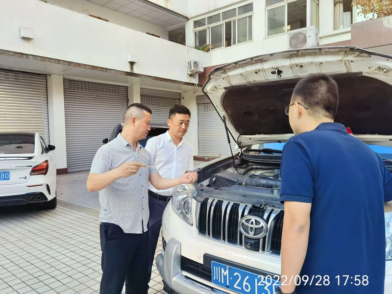 集團相關部門到公司資陽片區開展節前安全檢查