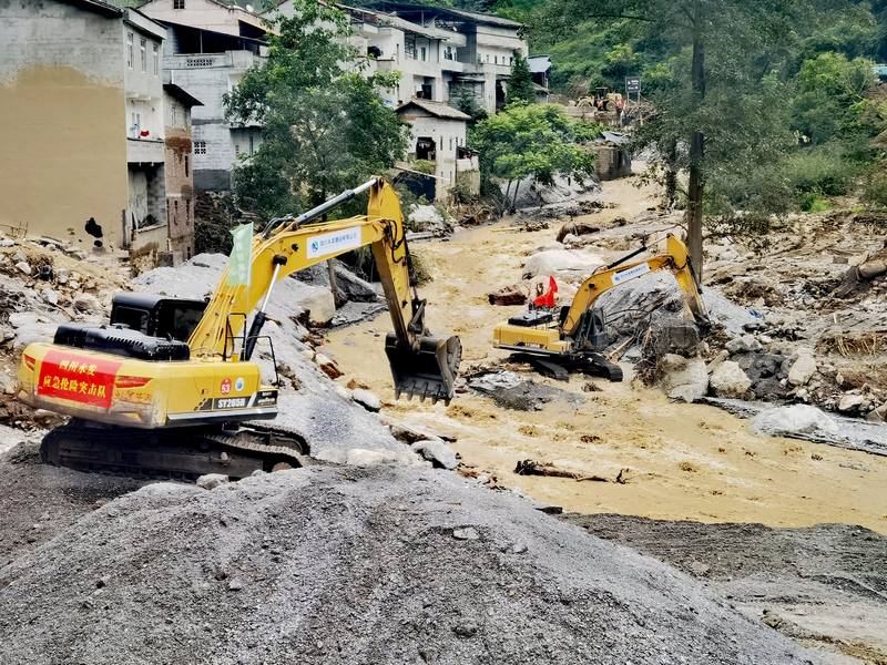 向“難”而行的四川水發(fā)鐵軍——四川水發(fā)建設(shè)有限公司在漢源縣馬烈鄉(xiāng)“7.20”山洪暴雨災害搶險救援記
